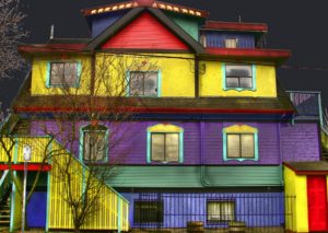 Как легко покрасить фасад дома