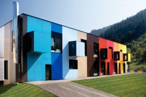 Цветовое решение фасадов