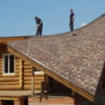 Односкатная крыша для оформления фасада