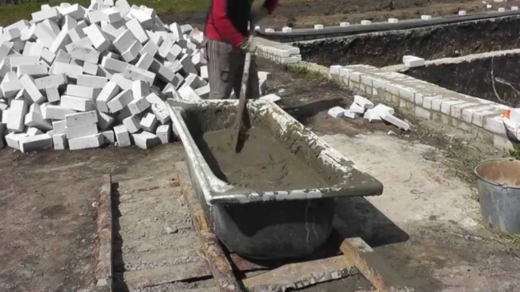 Как правильно замешивать бетон